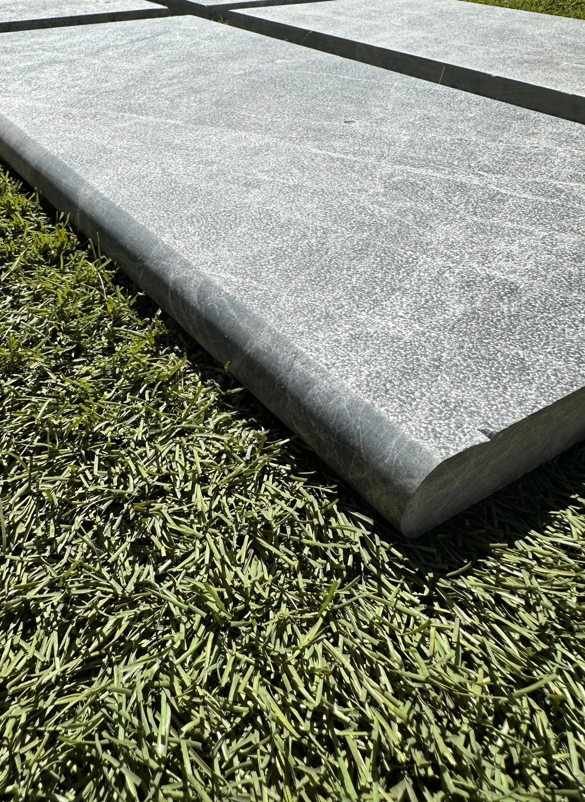 Midnight Black Marble Pool Coping