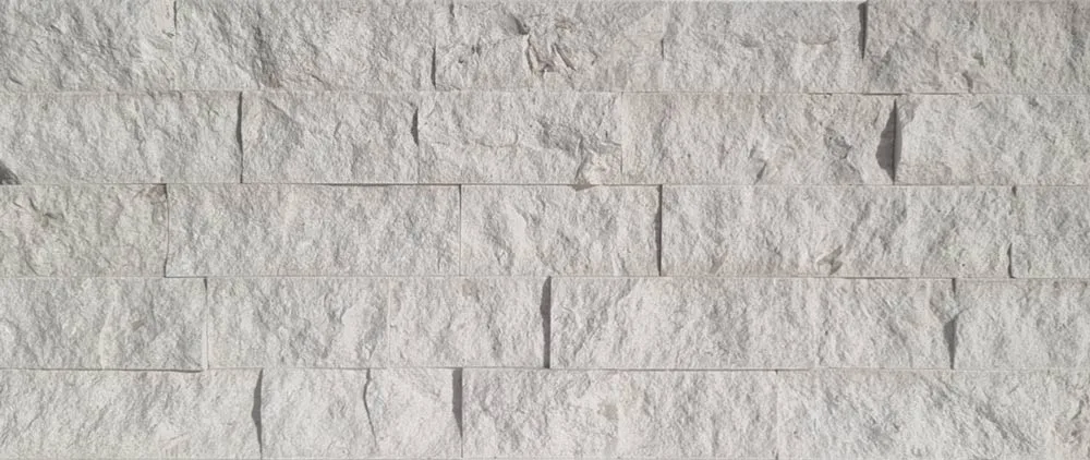 Desert Sand Limestone Walling in freeform finish, natural limestone material, warm sandy color
