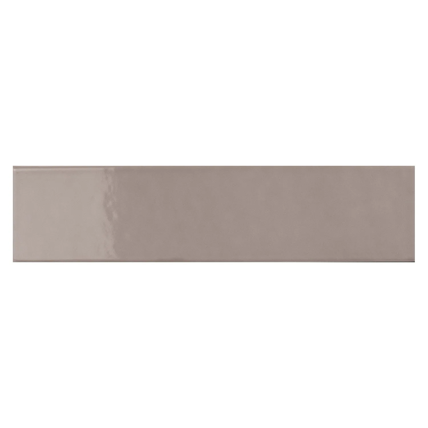 Tortora Ceramic Tile in gloss finish, size options 0.5x10 and 2x10, made from ceramic pressed material