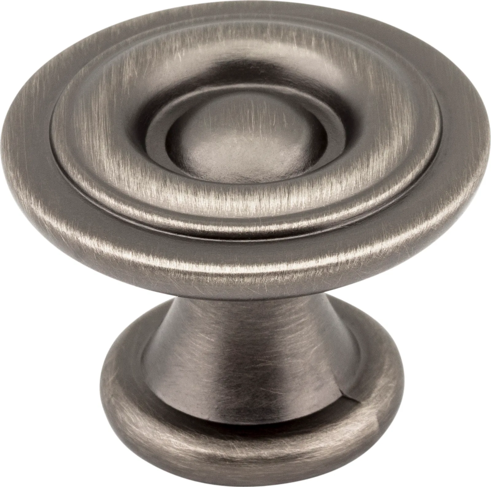 Syracuse Cabinet Knob in Brushed Oil Rubbed Bronze, 1-3/16" diameter, decorative hardware