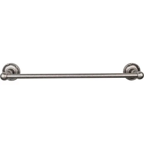 Edwardian Bath Towel Bar Single - Ribbon Bplate