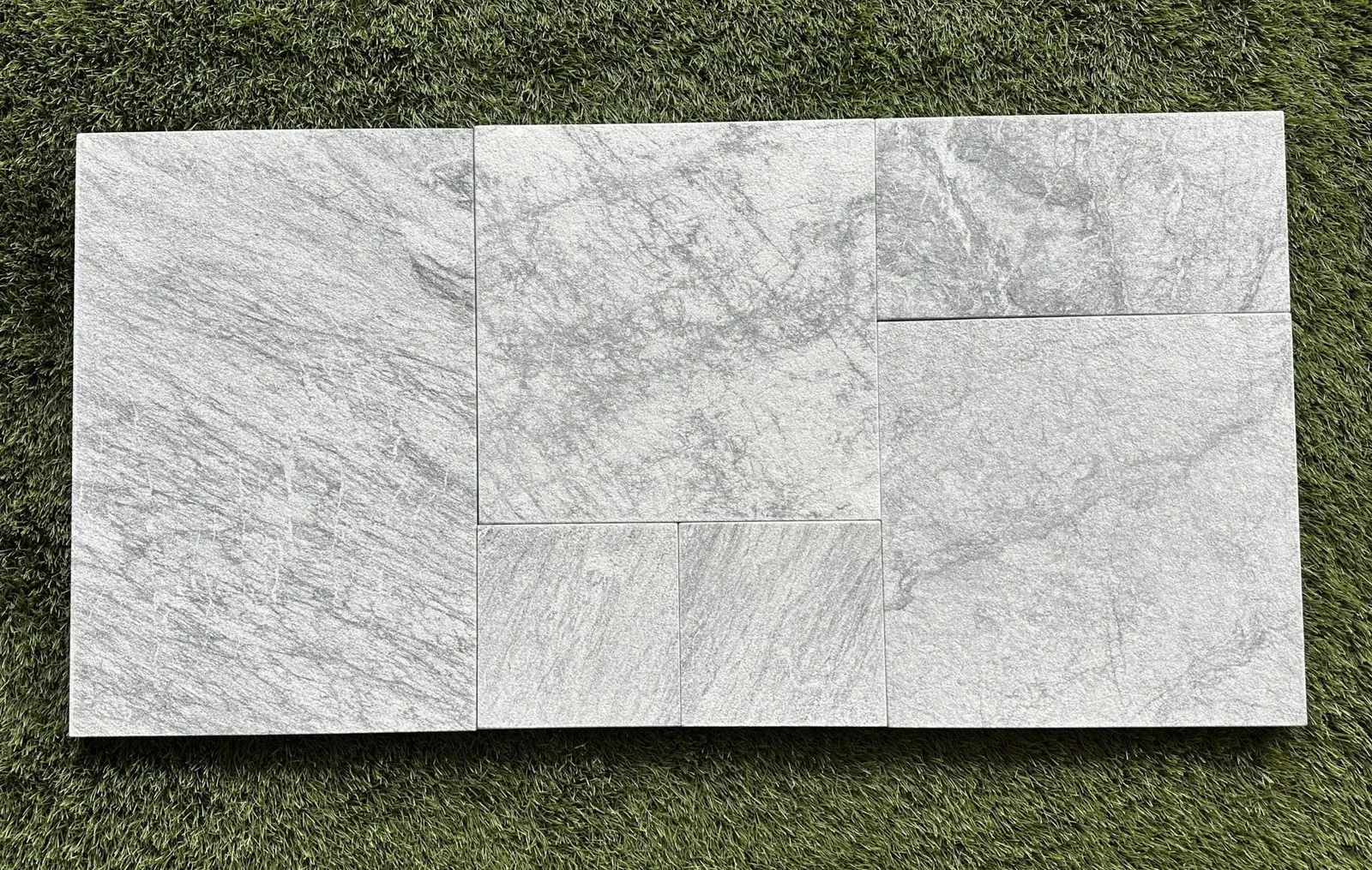 Zion Grey Marble Pavers