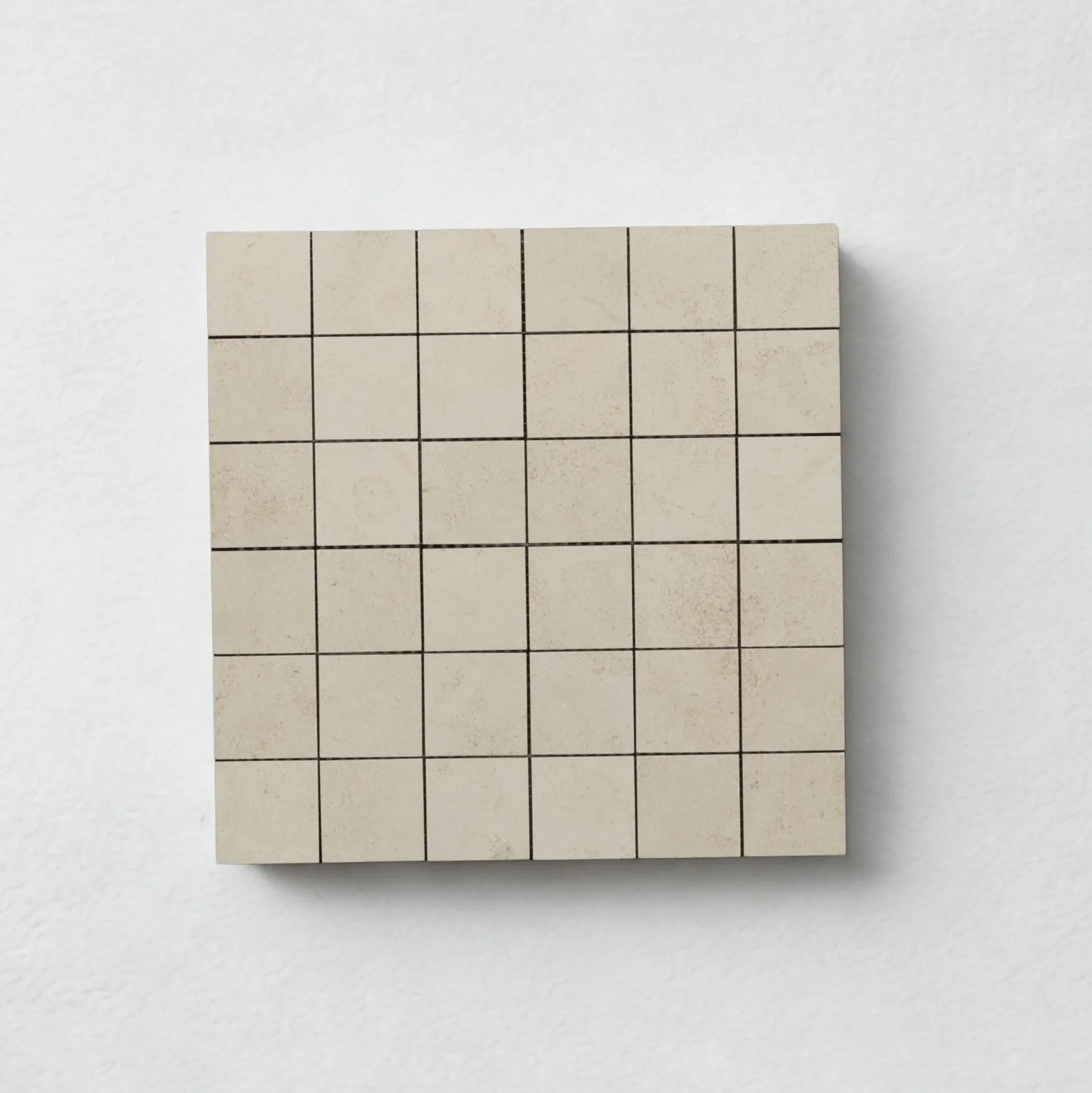 Mocha Cream Square Mosaic