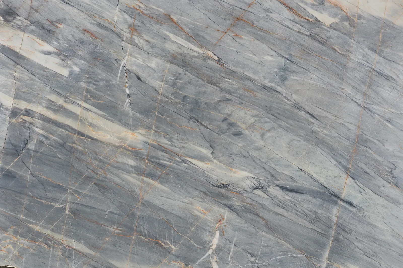 Ijen Blue Satin Quartzite Countertop in satin finish, 3CM thick, showcasing its elegant blue color and natural stone texture.