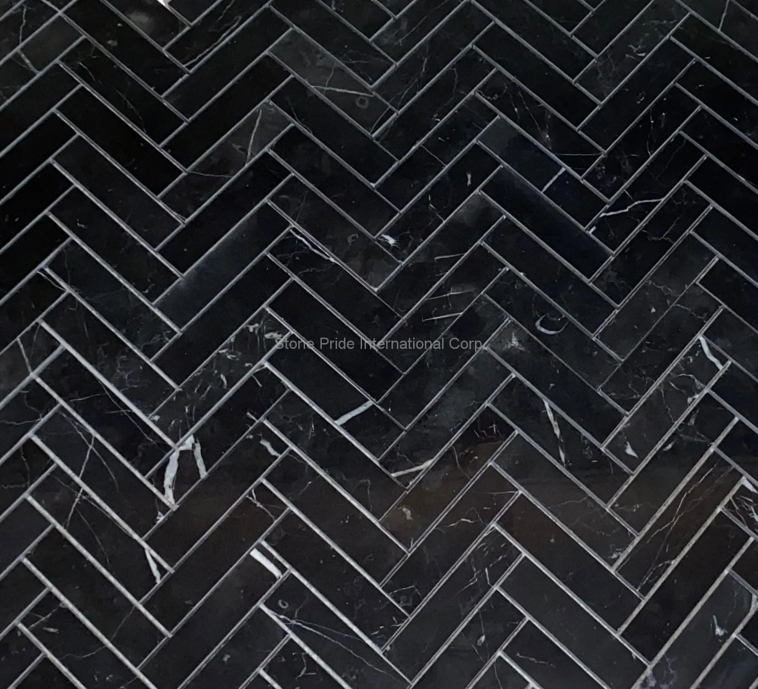 Black Marquina Marble Mosaic