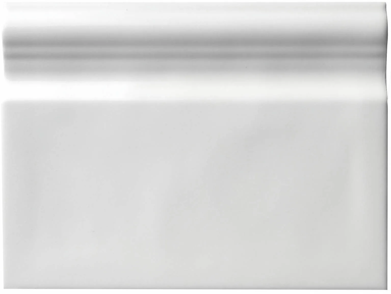 Levante Base Board in Poniente Glossy finish, ceramic tile, size 6x8 inches