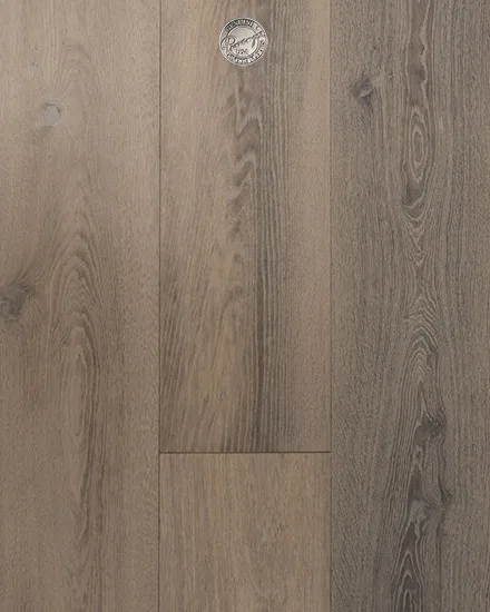 Palais Royale engineered hardwood flooring in Amiens color, 5/8" thick, made from European Oak with a polyurethane finish