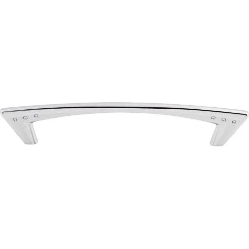 Dot Pull decorative hardware in Polished Chrome, Flat Black, and Brushed Satin Nickel finishes, modern design for cabinets and drawers