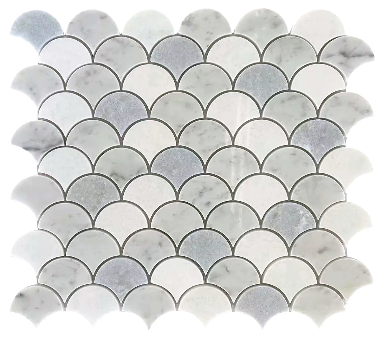 Blue Celestial Mix Carrara Fan