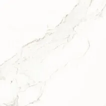 Marmo Calcatta Bianco porcelain tile, polished finish, 32x32 size, white color
