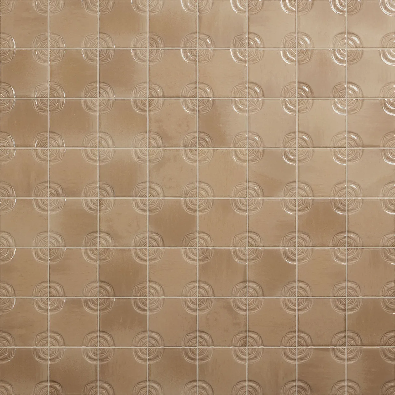 Daltile Relicca Foxed 4X4, Glossy, Square, (RA06SQU44CIRGL) Ceramic Tile