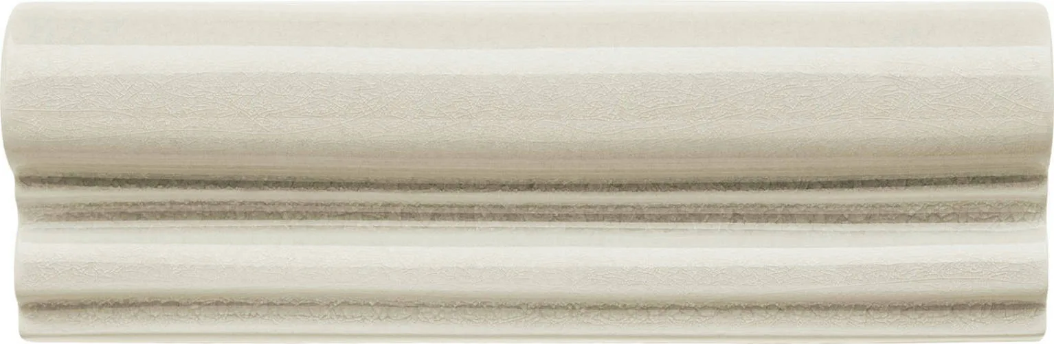 Ocean Rail Molding Sand Dollar Surf Gray Top Sail Whitecaps Ceramic 2x6