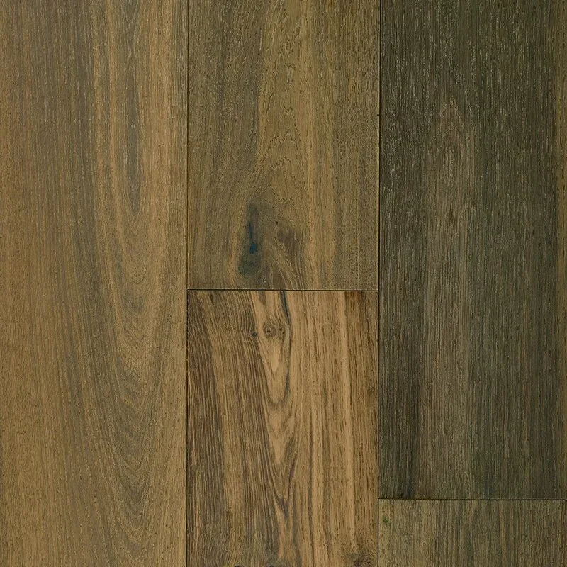 Grand Pacific Engineered Hardwood Flooring in Rip Tide finish, 7.25 inches wide, made from White Oak with an ultra-low gloss urethane finish.