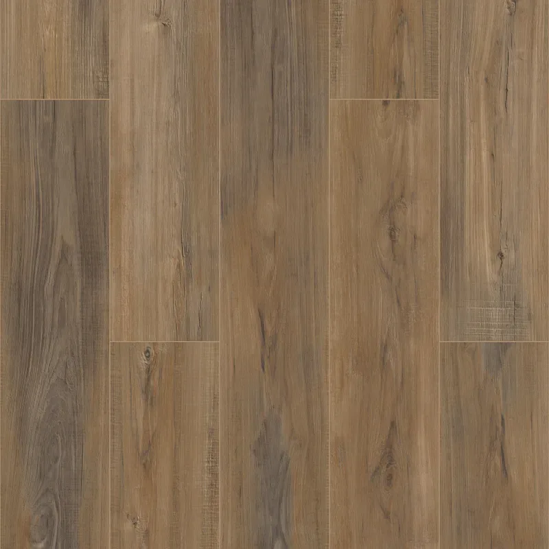 COREtec Pro Enhanced 7" flooring in Lucent Oak color, SPC material, perfect for residential use.
