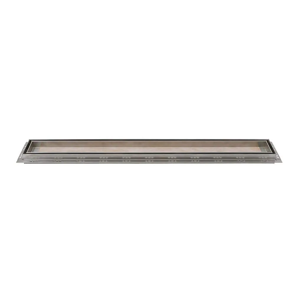 Schluter Kerdi-Line 1/2 in. Thin Frame 19-11/16 in. Tile Grate Floor Installation Kit for Accessory KLTFH12E50