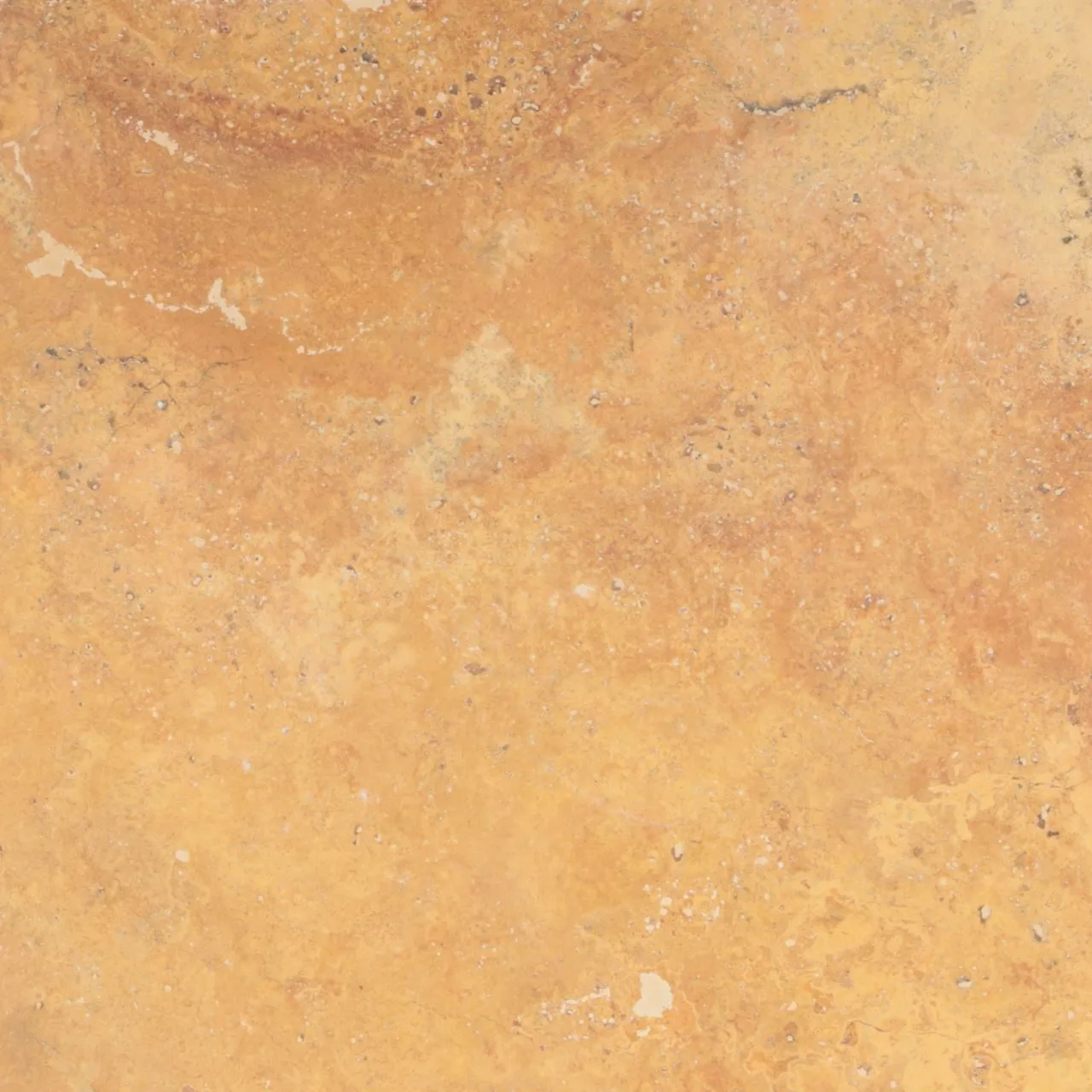 Tuscany Gold Travertine Tile in tumbled finish, 12x12 size, natural stone material
