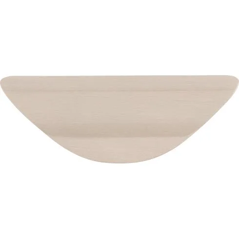 Nouveau Cup Pull in Brushed Satin Nickel, Polished Chrome, and Flat Black finishes, decorative hardware for cabinetry