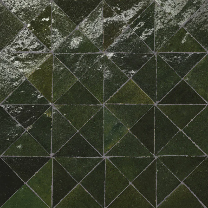 Zagora Vert Mousse Mosaic