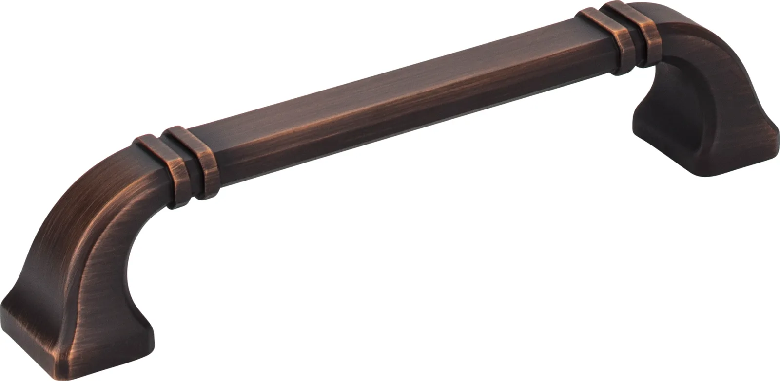 Ella Cabinet Pull-128 in Oil Rubbed Bronze, decorative hardware, 128 mm center-to-center