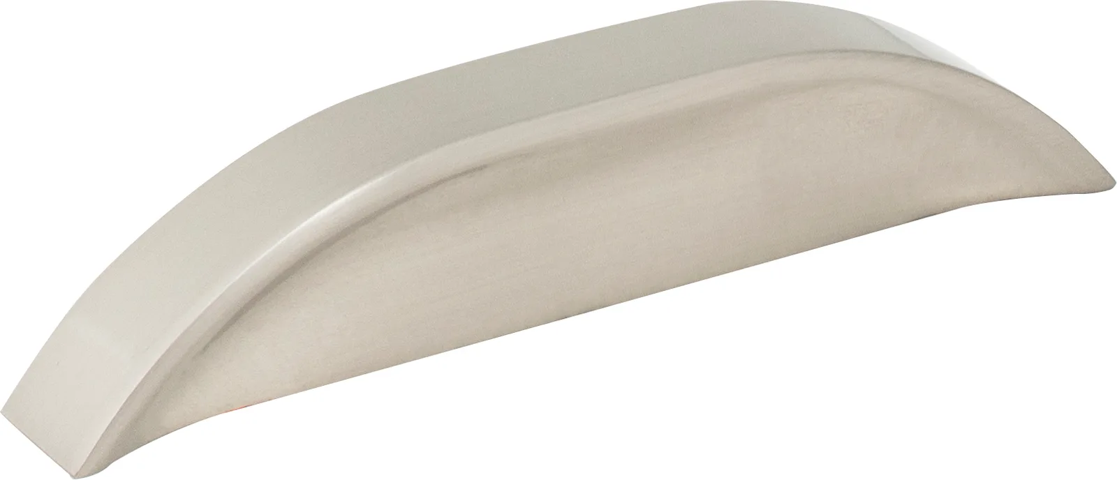 Elara Cabinet Pull in Satin Nickel, decorative hardware, 7-1/8 inch length, 128 mm center to center