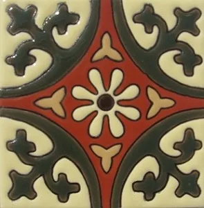 San Miguel "La Paz" Handcrafted Relief Mexican Tile