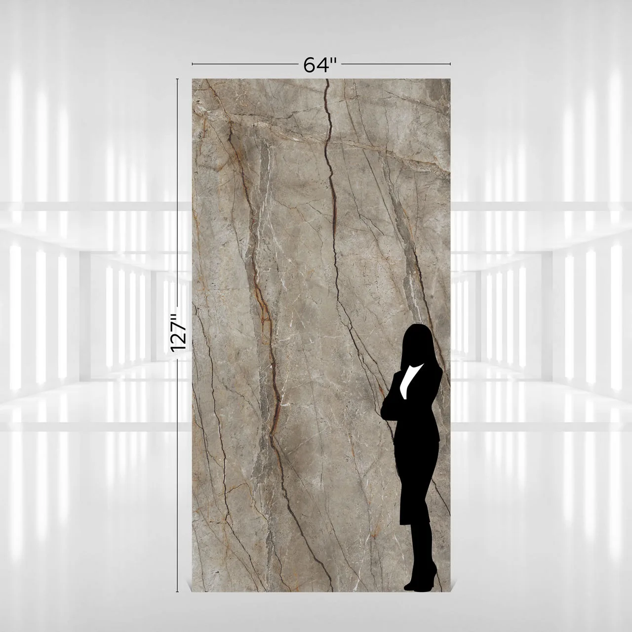 Daltile Elemental Selection Elestial 64X127, Glossy, FC2, Slab