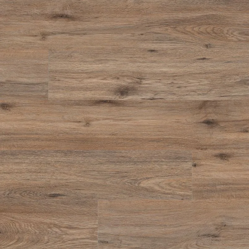 Prescott - Fauna Luxury Vinyl Plank in light brown with dark brown knots, 7x48 size, low gloss finish, MSI Surfaces