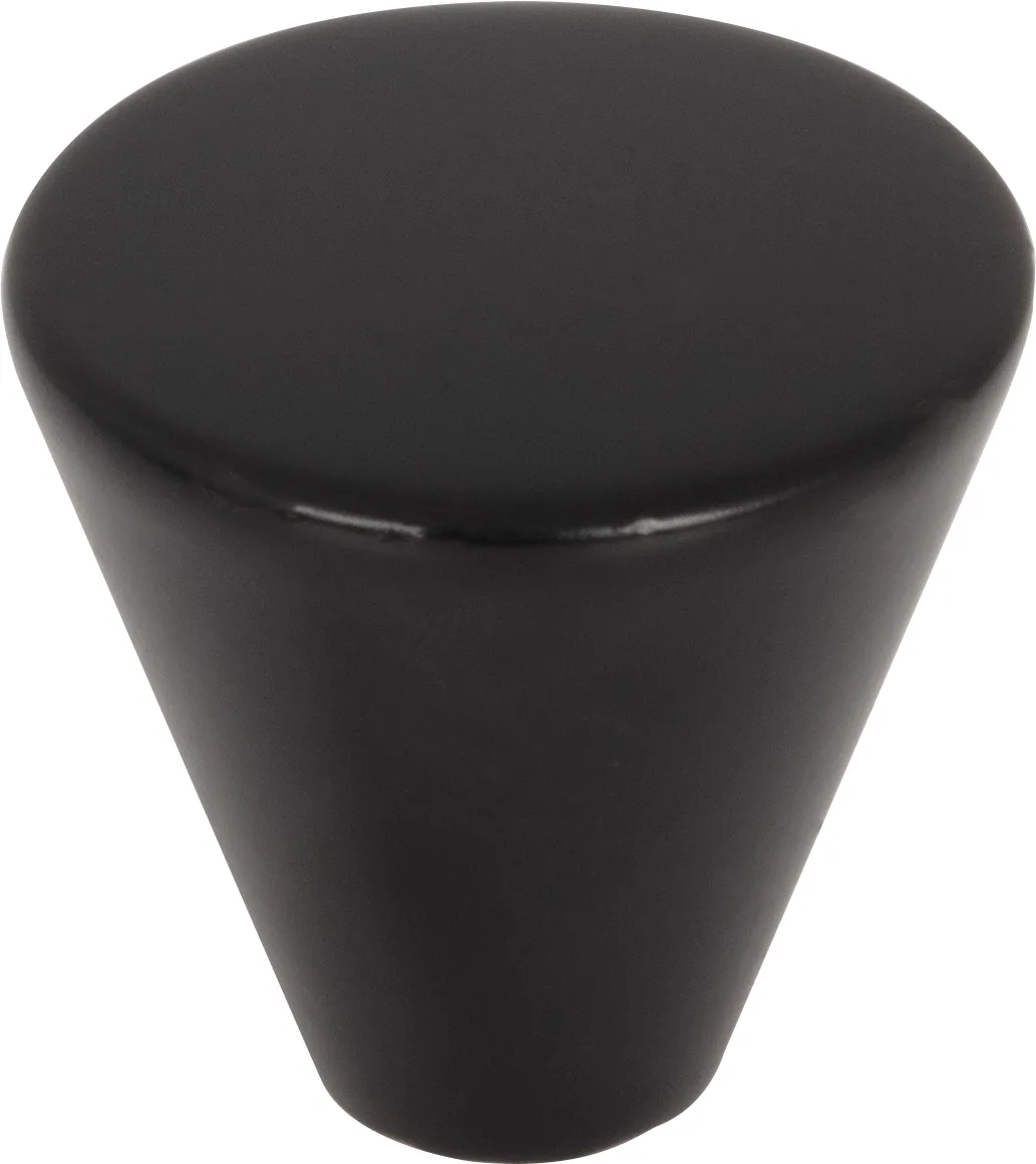 Sedona Cabinet Knob in Satin Bronze, Matte Black, and Satin Nickel finishes, 1" diameter decorative hardware