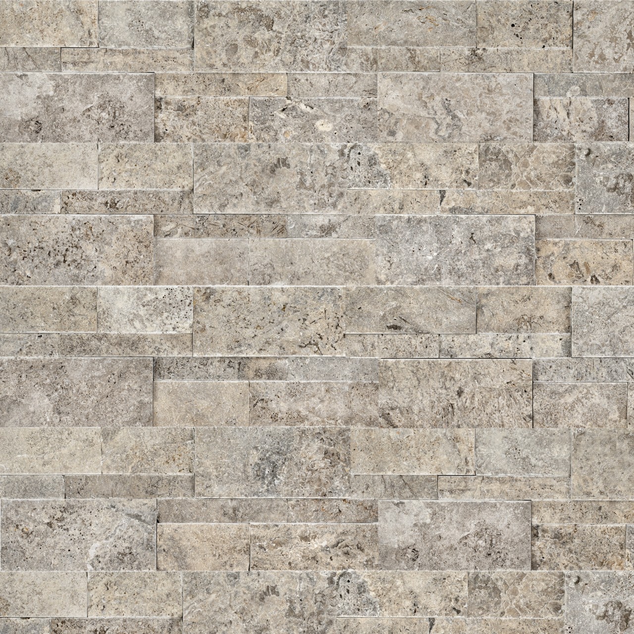 Silver Travertine Panel