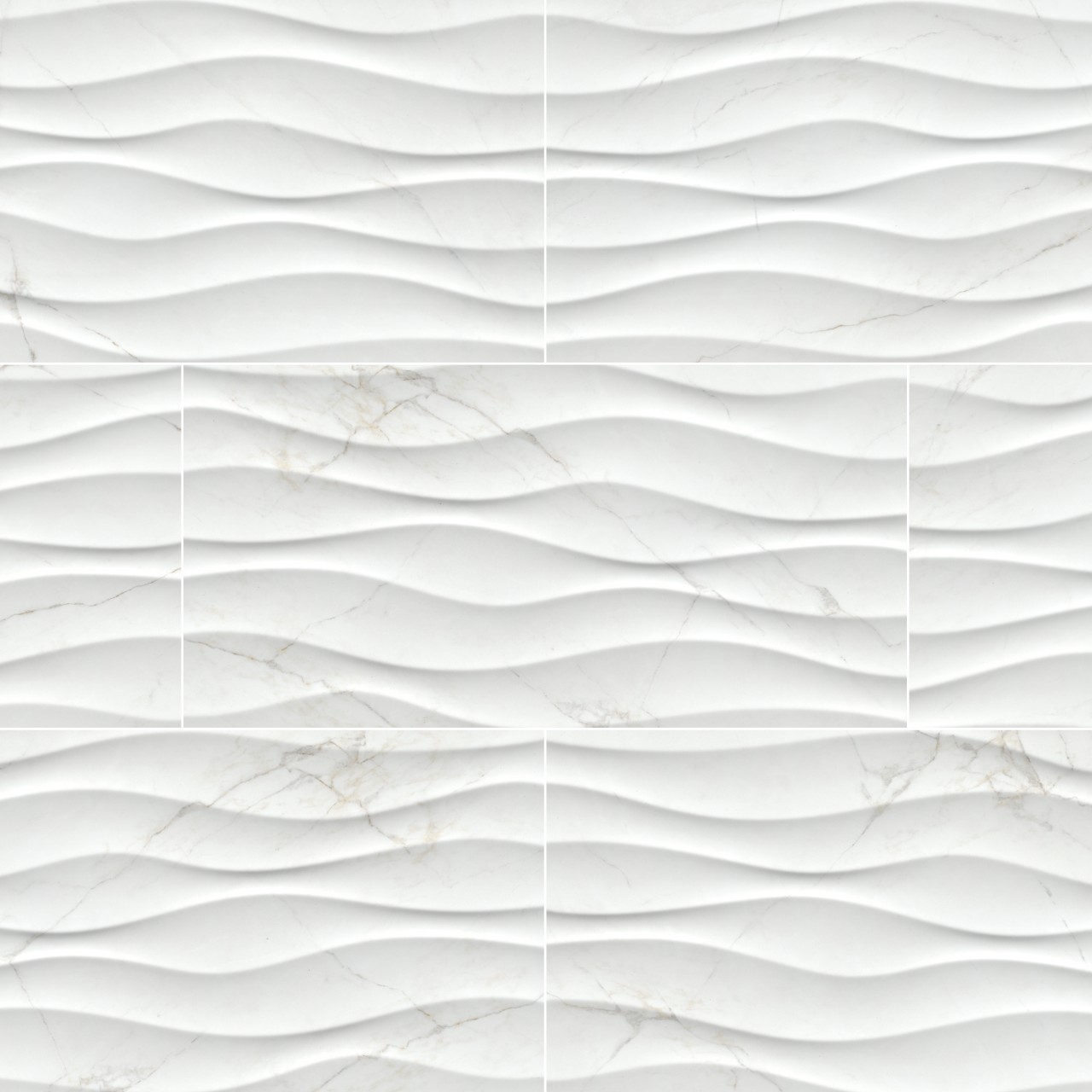 Dymo Calacatta Wavy White