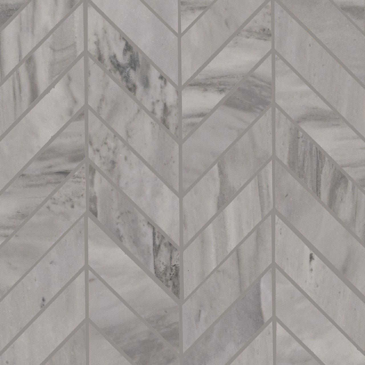 Eden Bardiglio Chevron 12x15 Mosaic