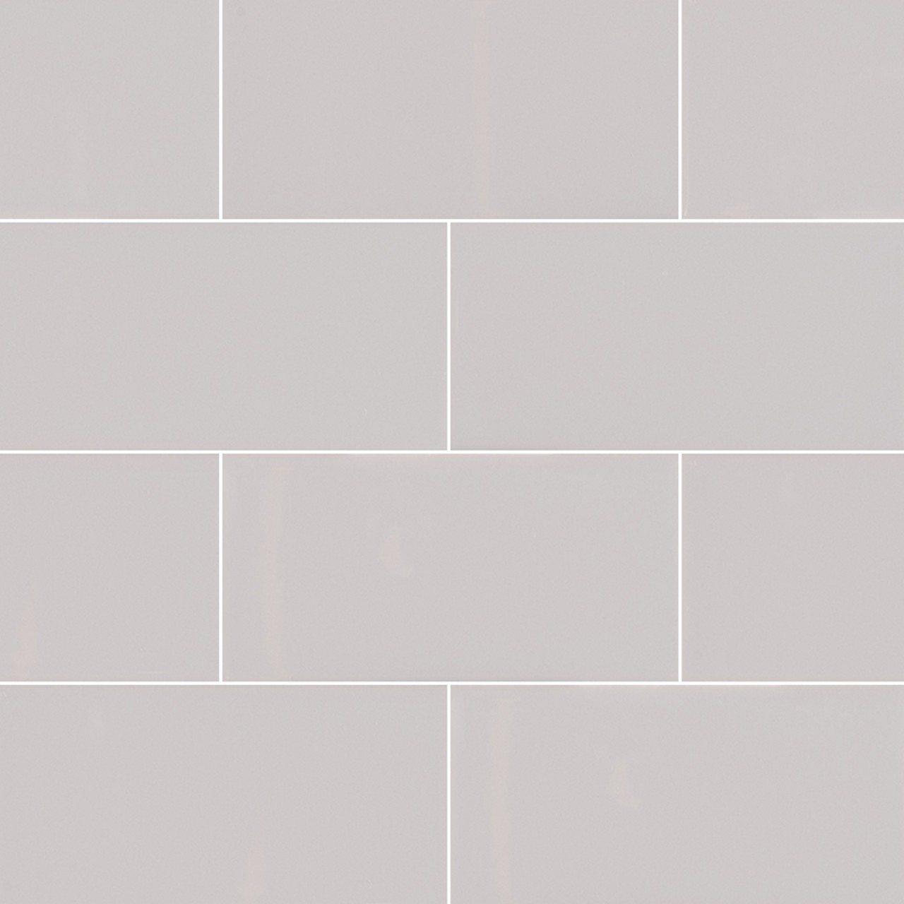 Light Gray Glossy Subway Tile 3x6 and 4x16 ceramic wall tile with glossy finish