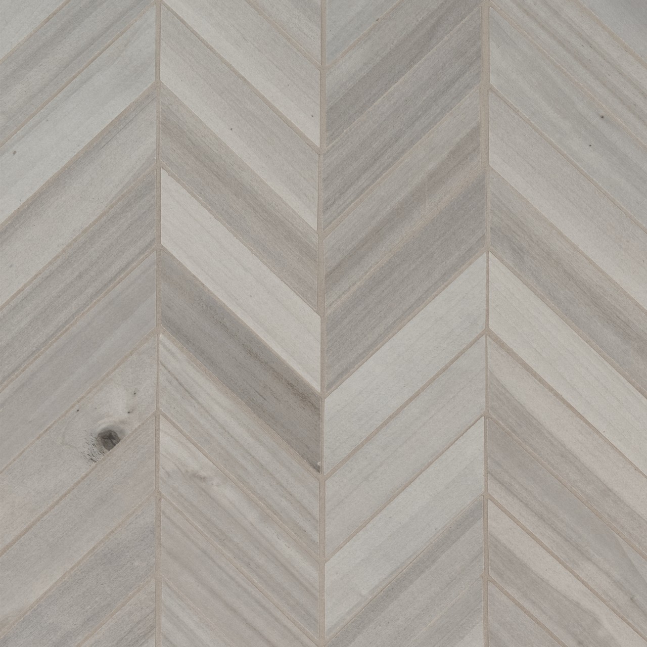 Havenwood Platinum Chevron 12x15 Mosaic