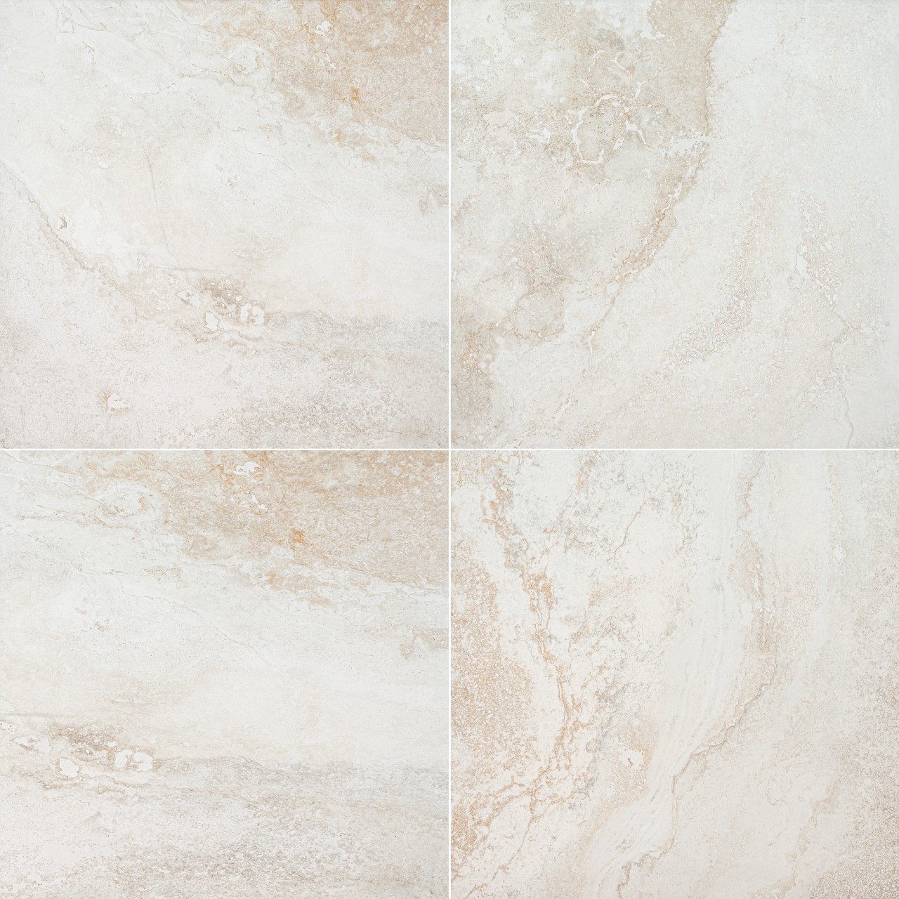 Livingstyle Travertino Beige Matte Porcelain Tile 18x36 and 24x24 sizes