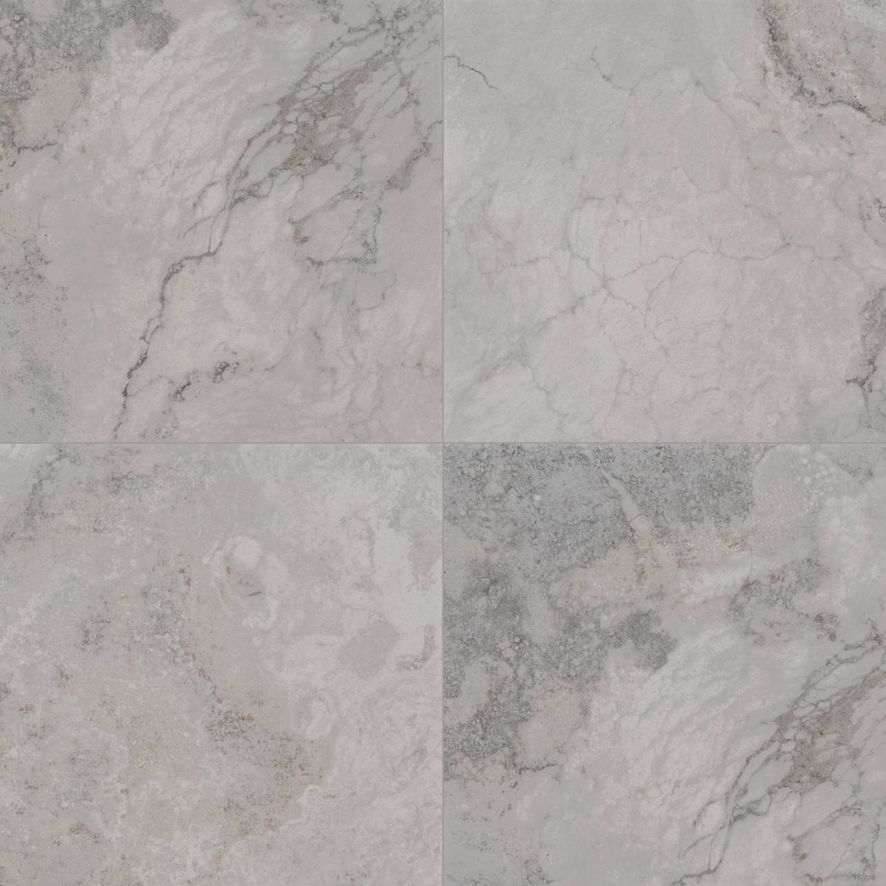 Napa Gray porcelain tile in light gray matte finish, available in 12x12 and 12x24 sizes, made from durable porcelain.