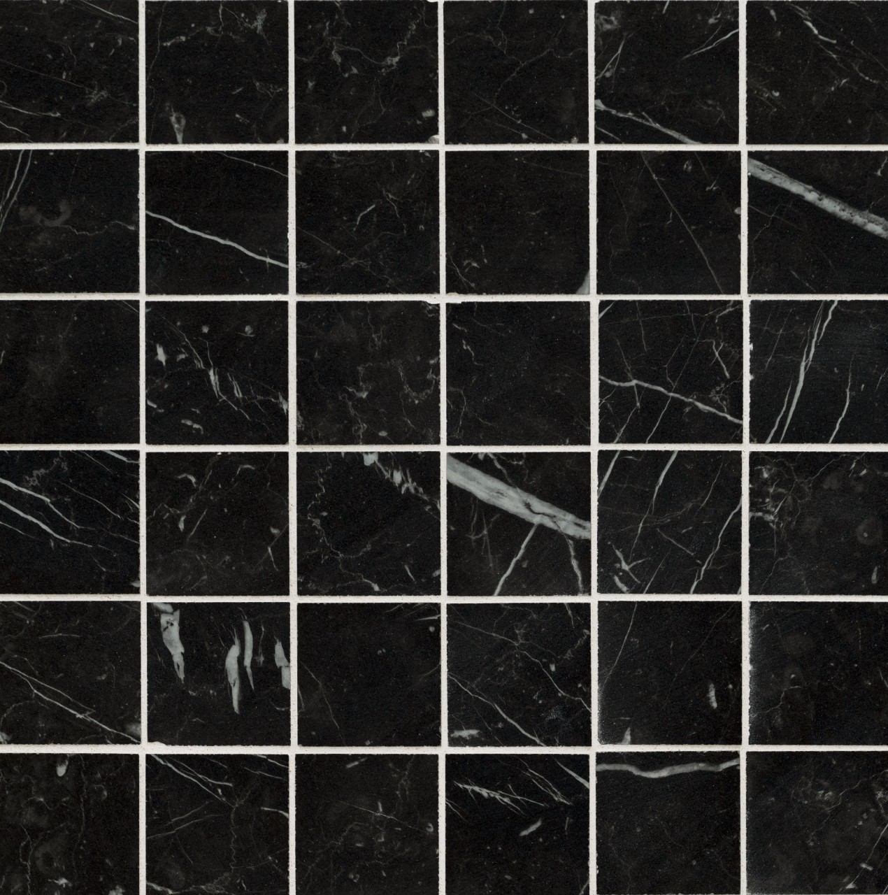 Regallo Marquina Noir 2x2 Mosaic