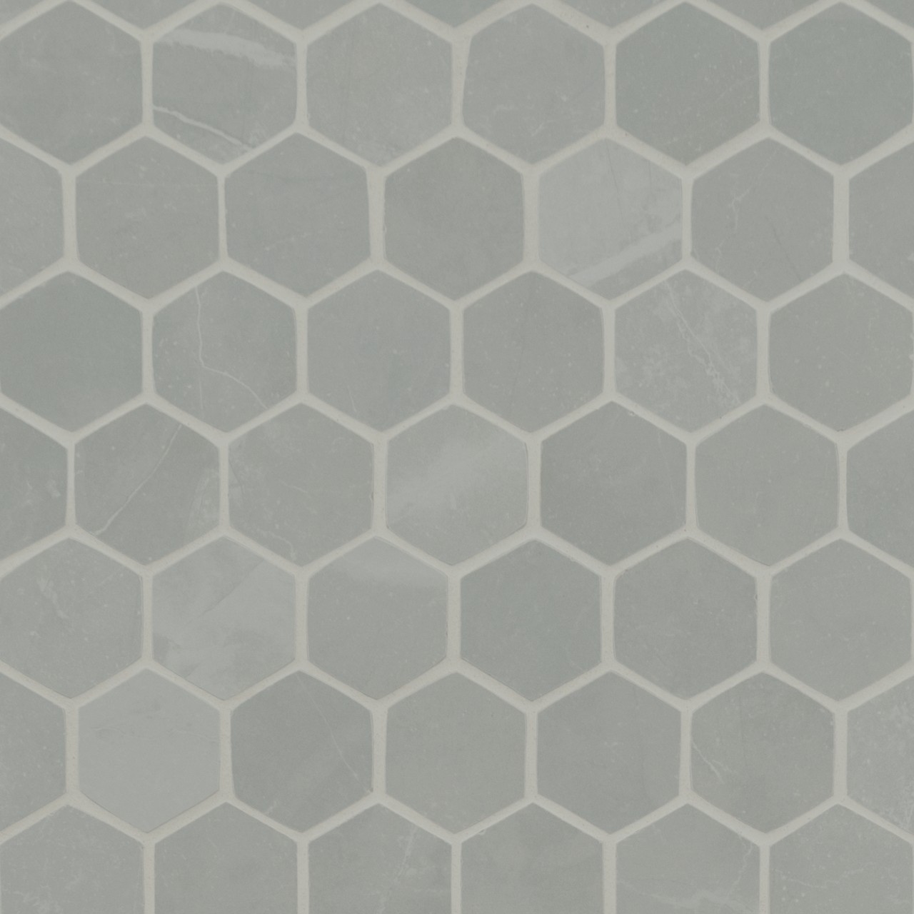 Sande Grey 2x2 Hexagon