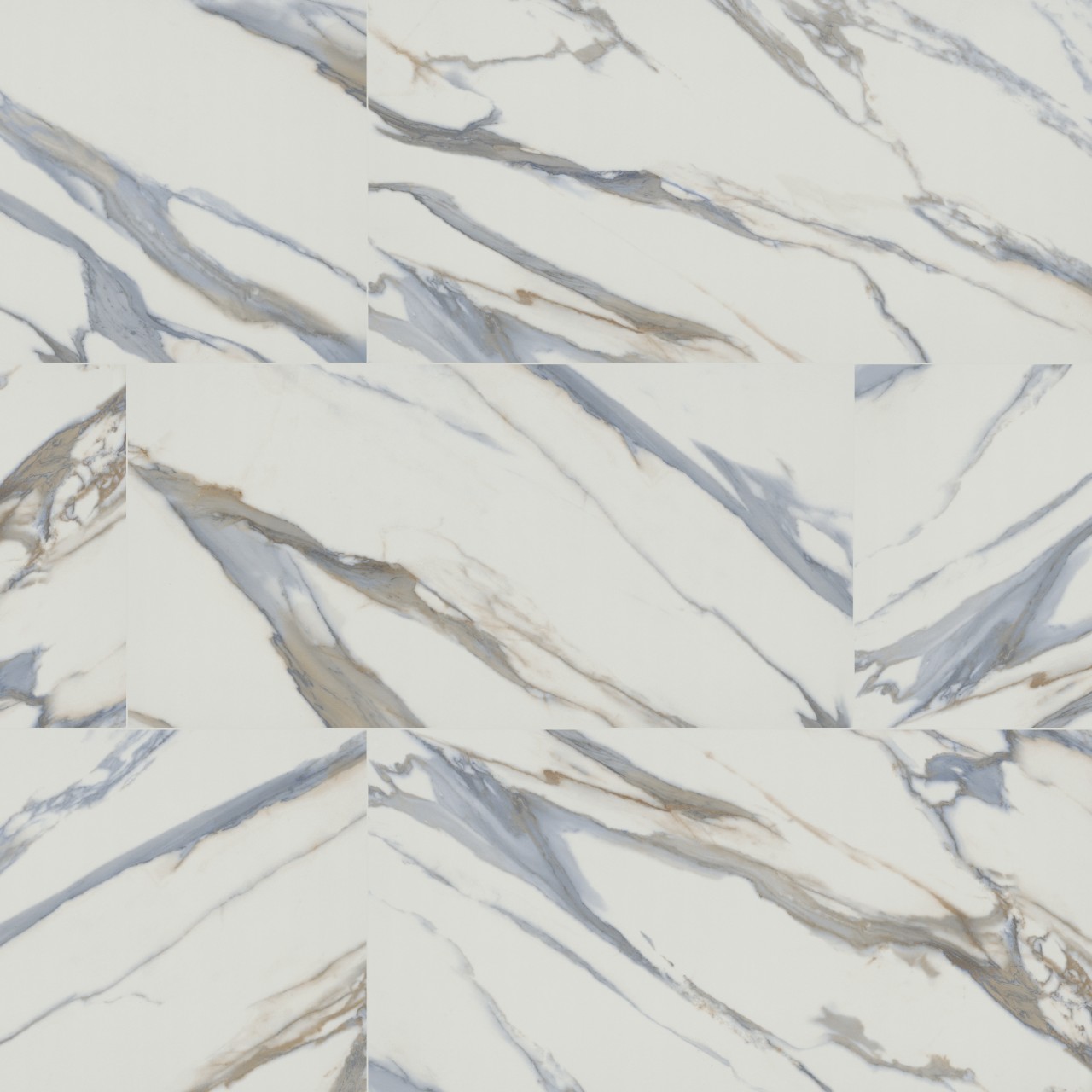 Valesia Azula 24x48 porcelain tile in polished finish, blue color, 8.1mm thickness