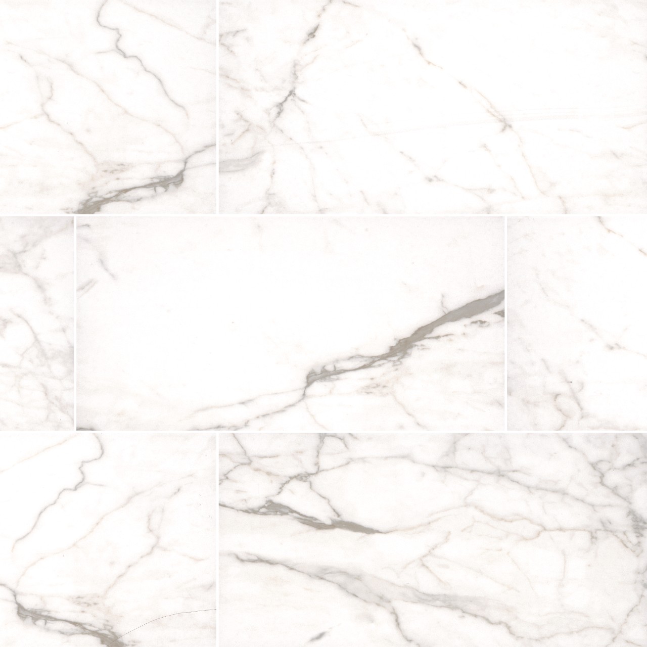 White Vena porcelain tile in matte finish, 12x24 size, perfect for elegant flooring solutions