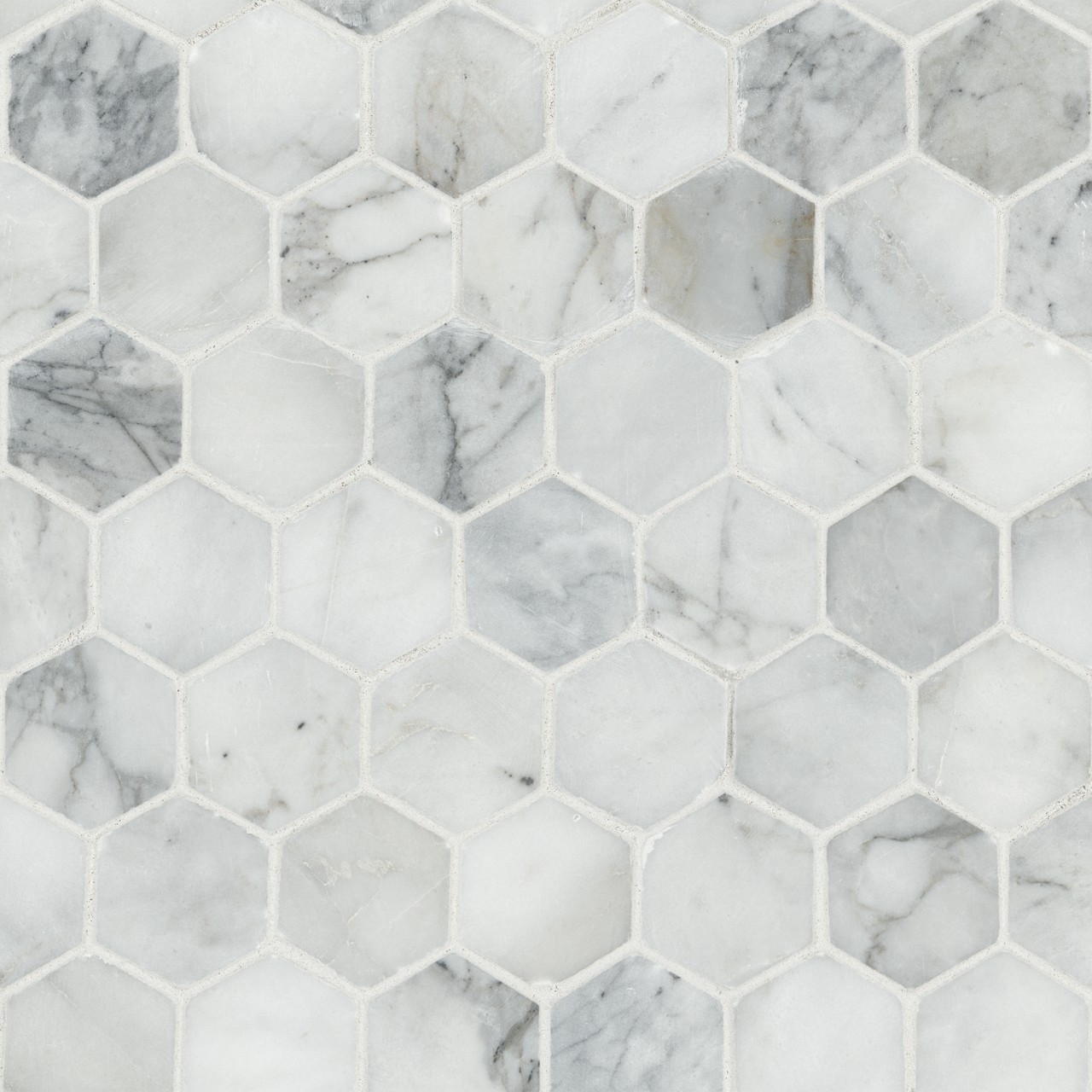 Calacatta Cressa Hex Mosaic
