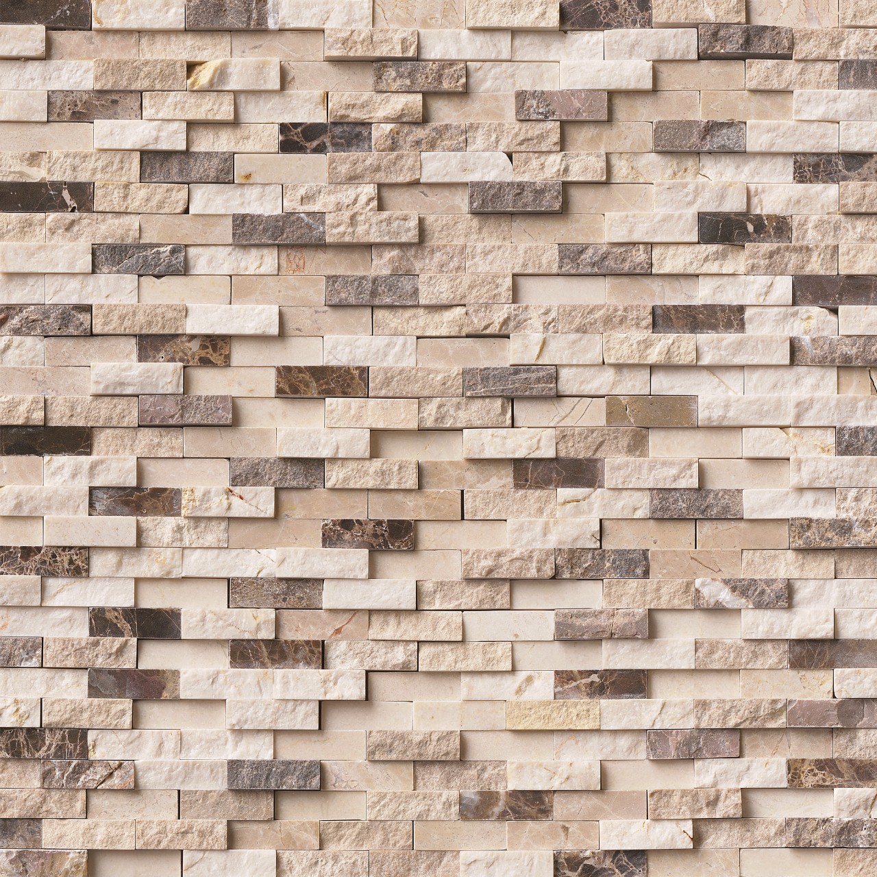 Emperador Blend Splitface Mosaic