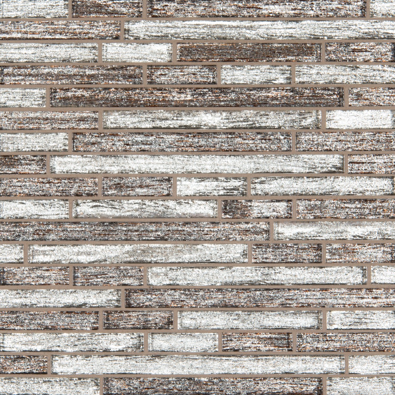 Luxe Interlocking mosaic tile in a modern finish, 5/16 thickness, made by MSI Surfaces