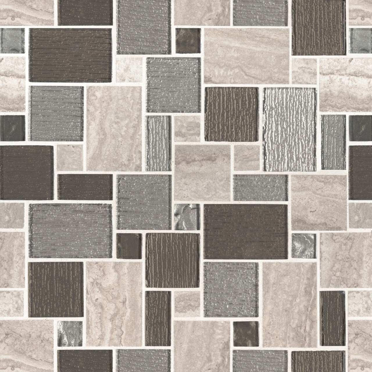 Lynx Pattern mosaic tile in a contemporary design, 5/16 thickness, perfect for stylish home interiors