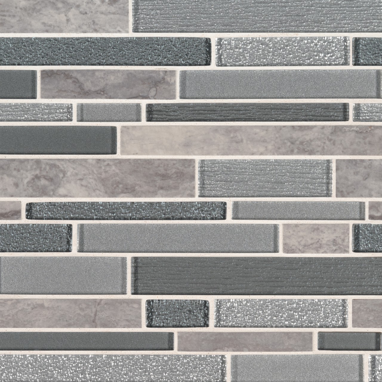Smoky Alps Interlocking mosaic tile in textured finish, 5/16 inch thickness, premium quality material