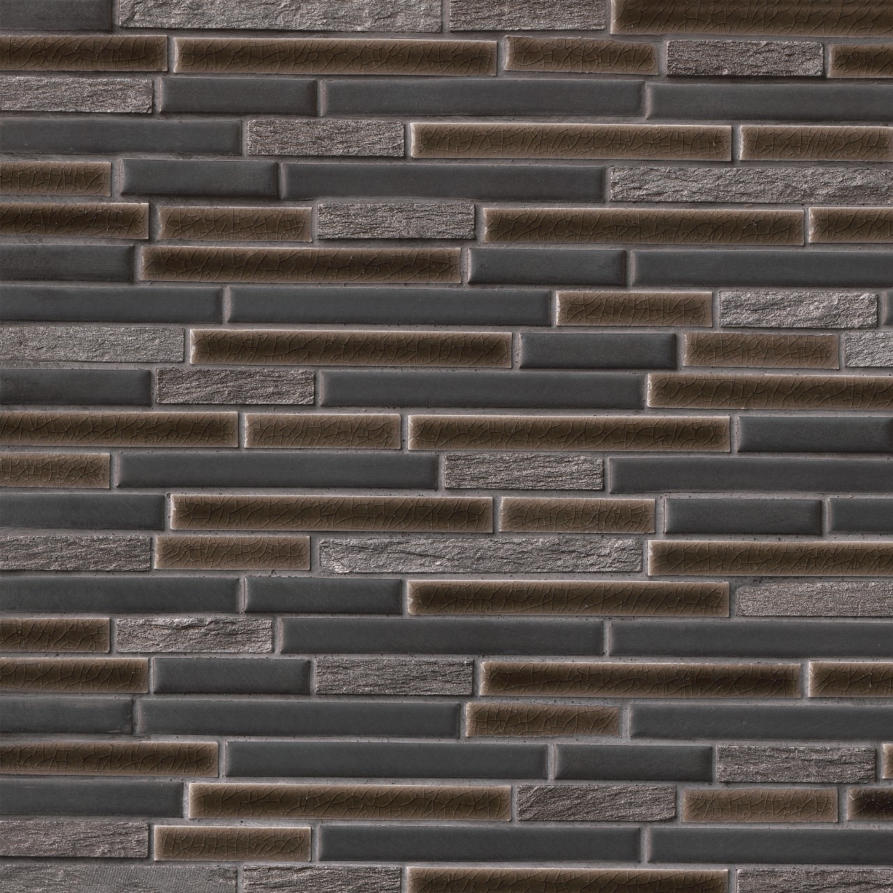 Titan Interlocking mosaic tile in a bold, elegant finish, 5/16 thickness, made by MSI Surfaces