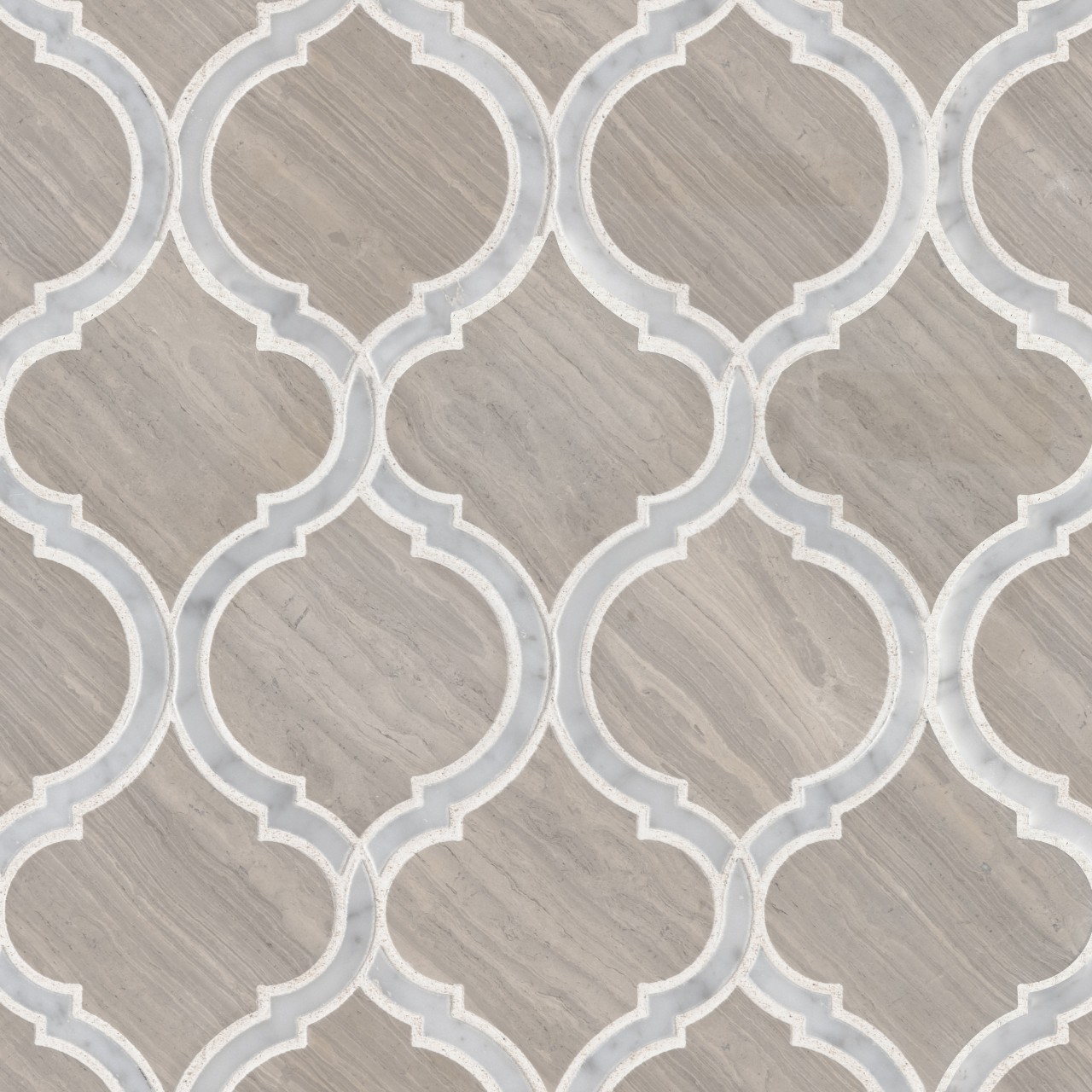 White Quarry Savona Mosaic
