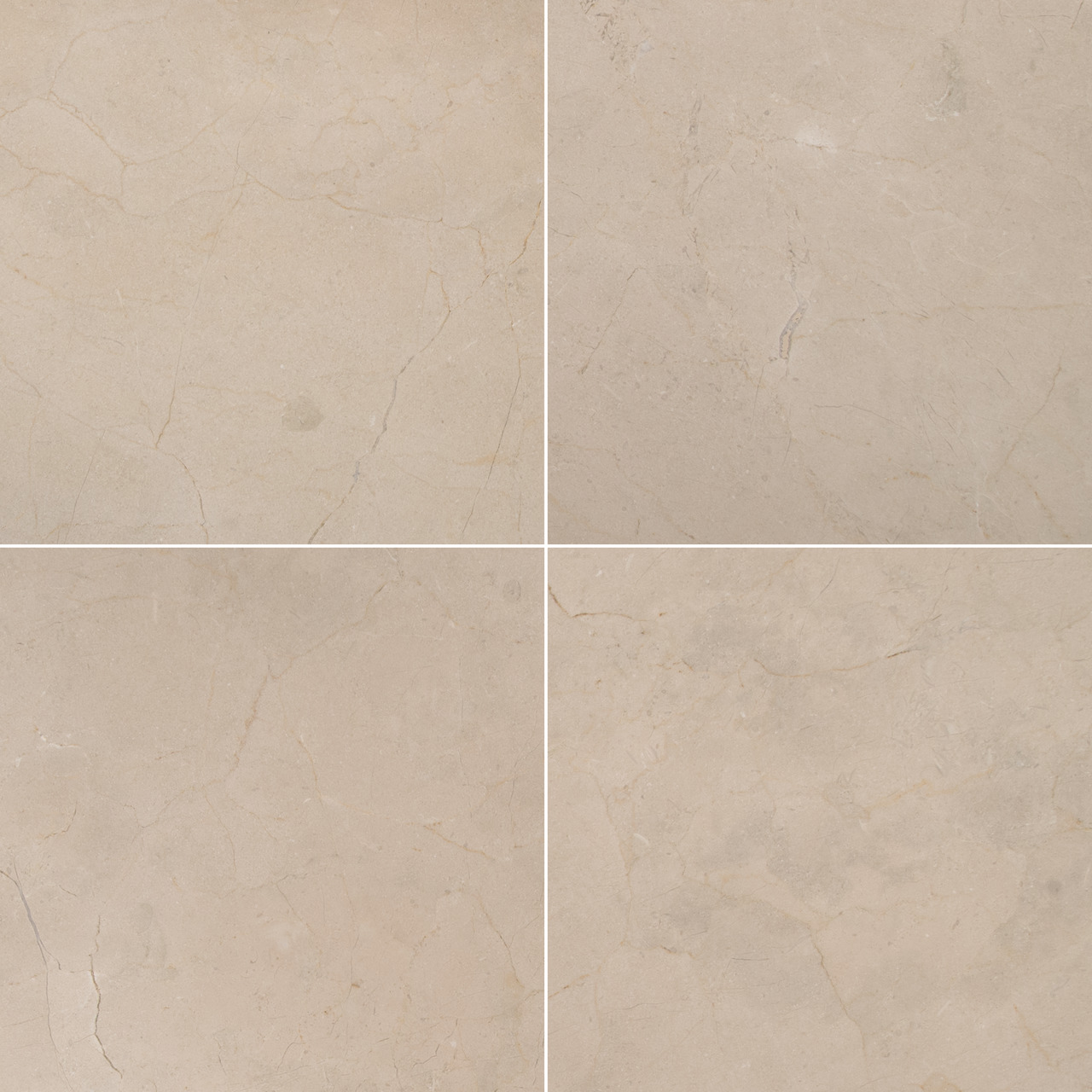 Crema Marfil 12x12 Honed Select