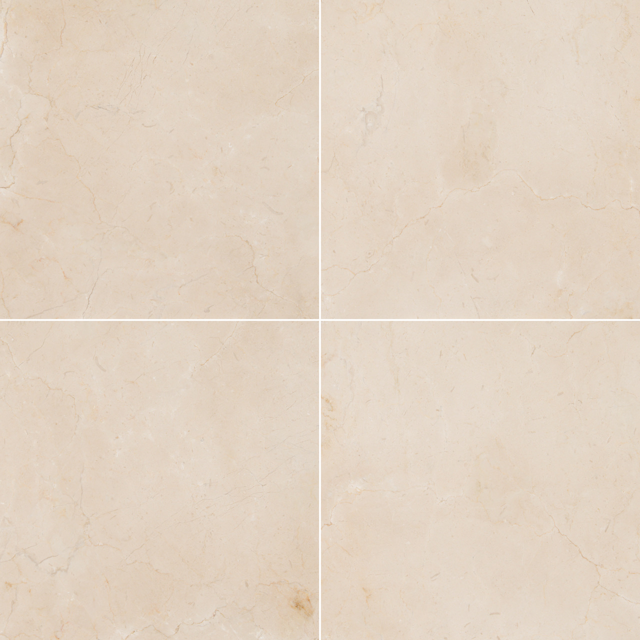 Crema Marfil 18x18 Honed Select