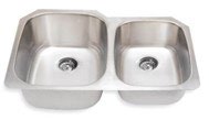 Stainless Steel 18ga Undermount Double 40/60 Sink
