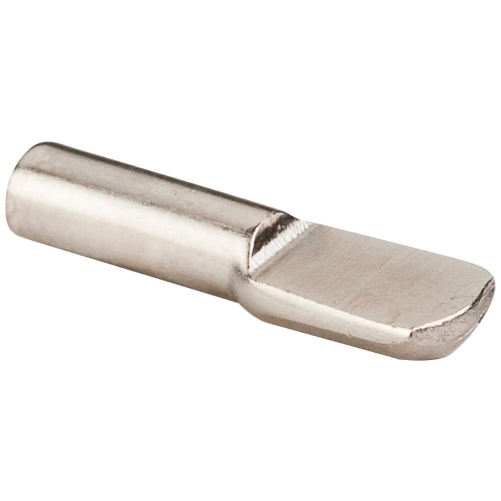 3 mm Spoon Support in Bright Nickel finish, functional hardware for home improvement projects